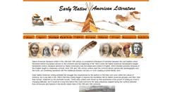 Desktop Screenshot of nativeamericanwriters.com